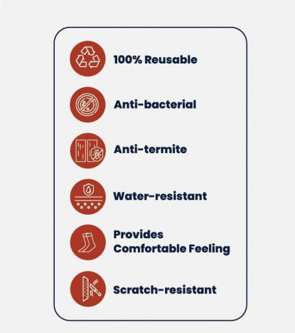 spc flooring features - suitable for different kinds of floor usage.